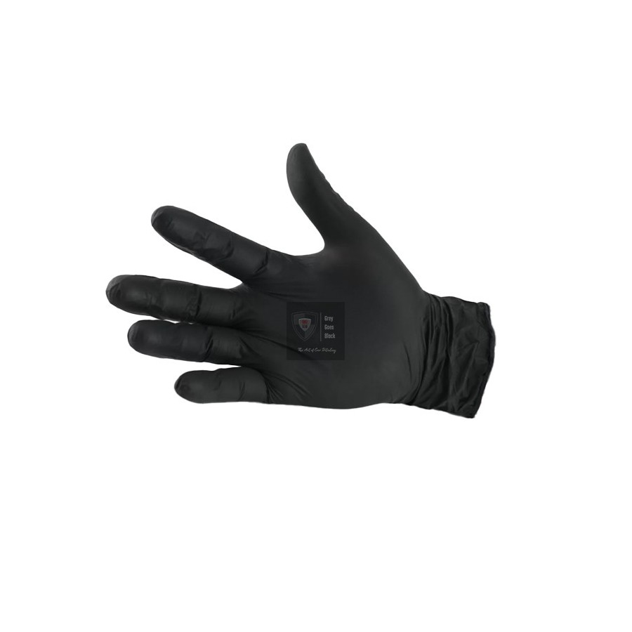 Gants nitrile noir 100 gants/paquet